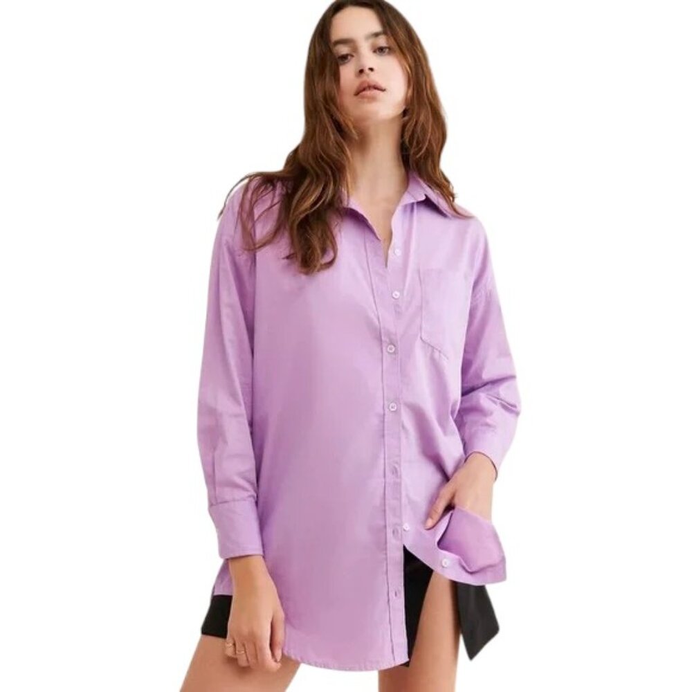 Anthropologie Maeve The Bennet Buttondown Tunic